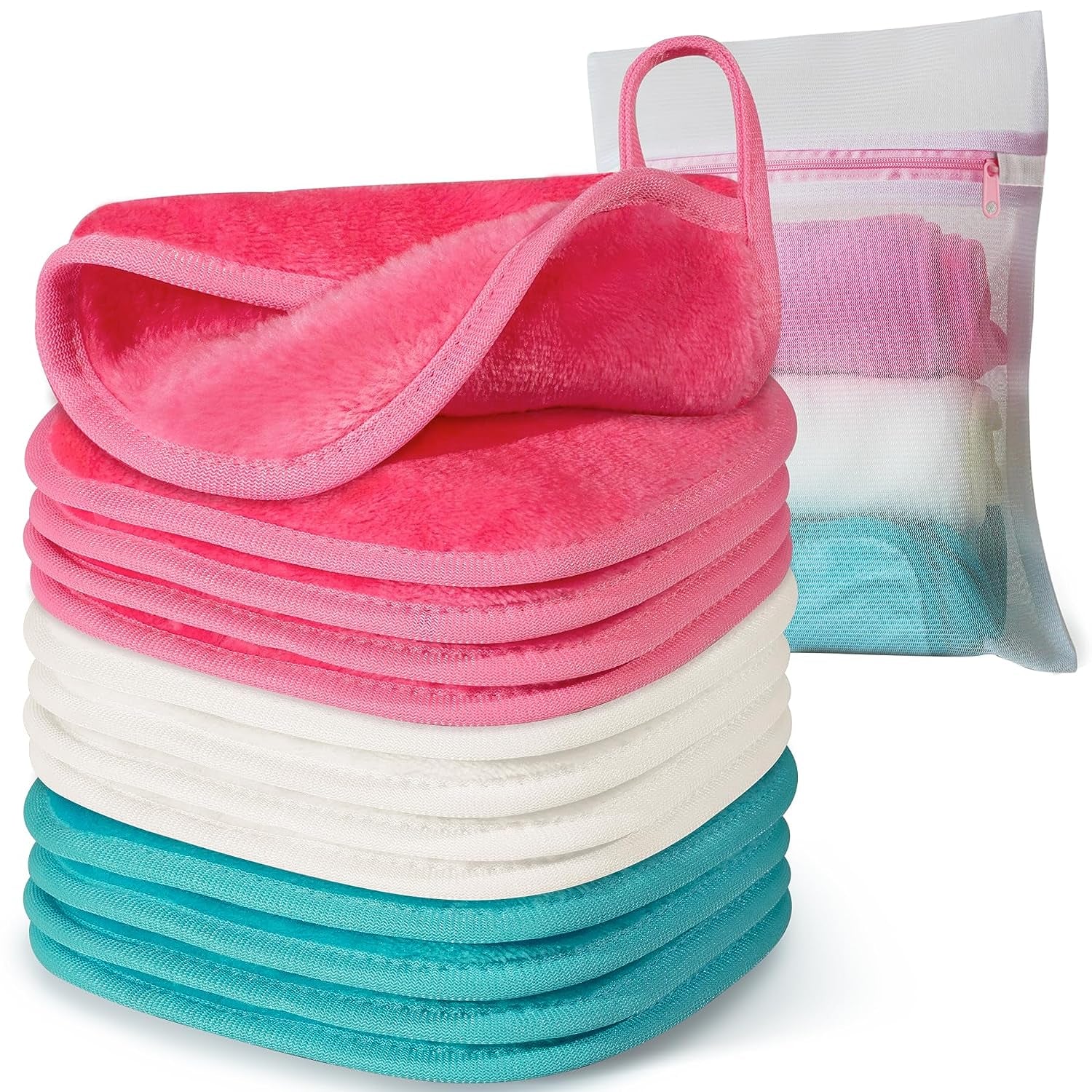 Revitalize Your Skin with Our Reusable Makeup Remover Cloths – 12 Pack of Eco-Friendly Microfiber Towels for Effortless Cleansing
